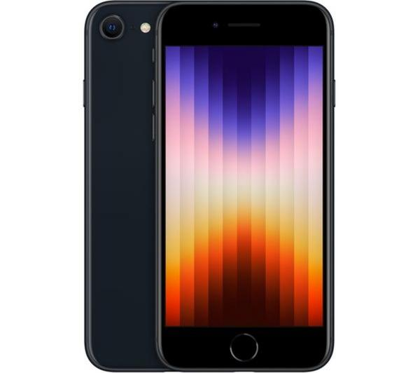 APPLE IPHONE SE 3 2022 Black 64GB GRADE A image 0
